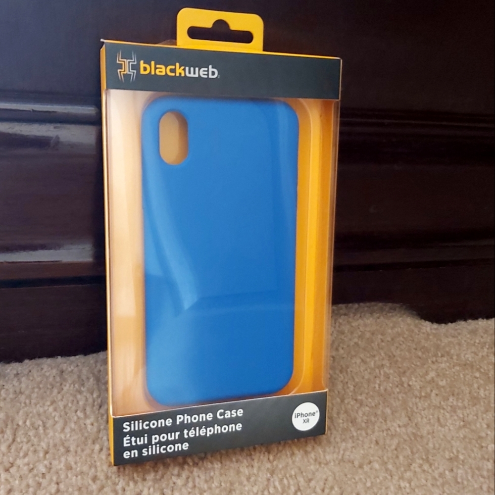 Blackweb Blue IPhone Xr Silicone Case